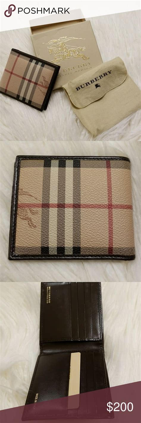 burberry long wallet men's|burberry wallet sale outlet.